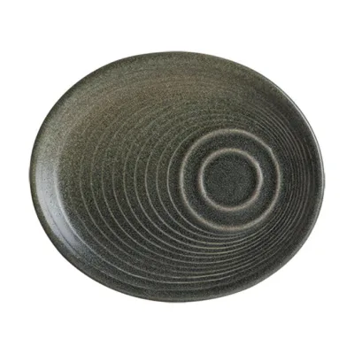 Bonna Hornfels Ripple Sunum Tabağı 20 cm