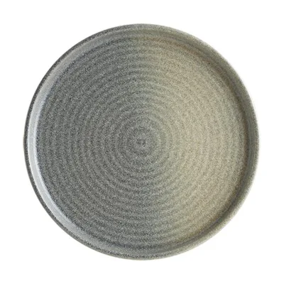 Bonna Hornfels Ripple Düz Tabak 16 cm