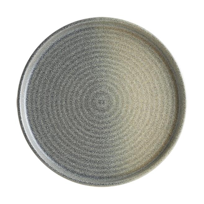 Bonna Hornfels Ripple Düz Tabak 21 cm