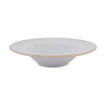 Porselen Seasons Gri Çukur Tabak 26Cm  