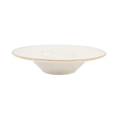 Porselen Seasons Bej Çukur Tabak 26Cm  