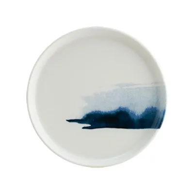 Bonna Mavi Dalga Hygge Düz Tabak 16 cm