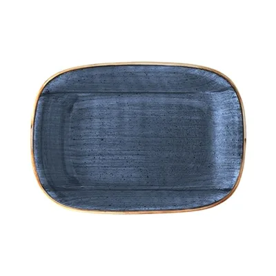 Bonna Aura Dusk Gourmet Dikdörtgen Kayık Tabak 12 cm