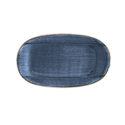Bonna Aura Dusk Gourmet Oval Kayık Tabak 34 cm
