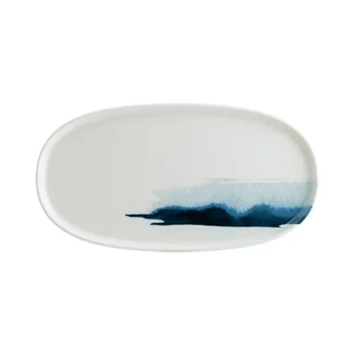 Bonna Mavi Dalga Hygge Oval Servis 30 cm