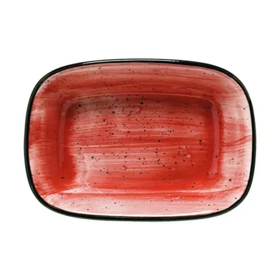 Bonna Aura Passion Gourmet Dikdörtgen Kayık Tabak 14 cm