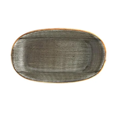 Bonna Aura Space Gourmet Oval Kayık Tabak 34 cm