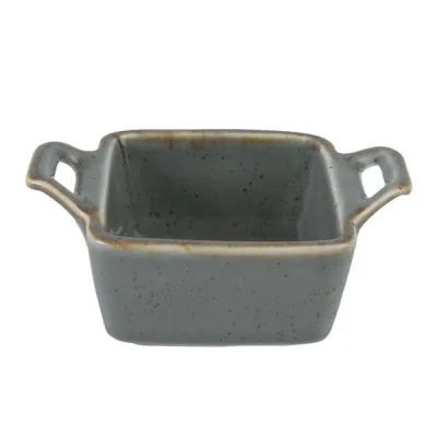 Porselen Seasons Koyu Gri Mini Kase 10Cm