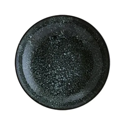 Bonna Cosmos Black Bloom Çukur Tabak 23 cm