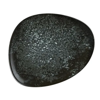 Bonna Cosmos Black Vago Düz Tabak 19 cm