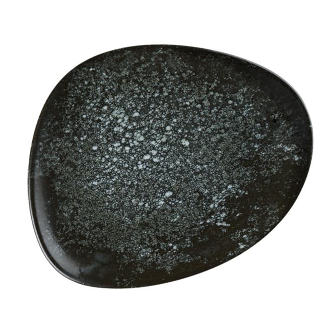 Bonna Cosmos Black Vago Düz Tabak 33 cm