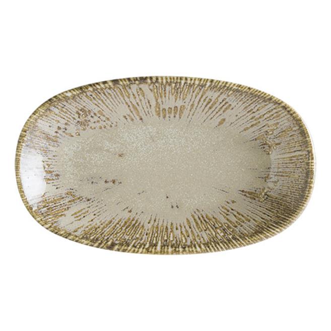 Bonna Sand Snell Gourmet Oval Kayık Tabak 24 cm