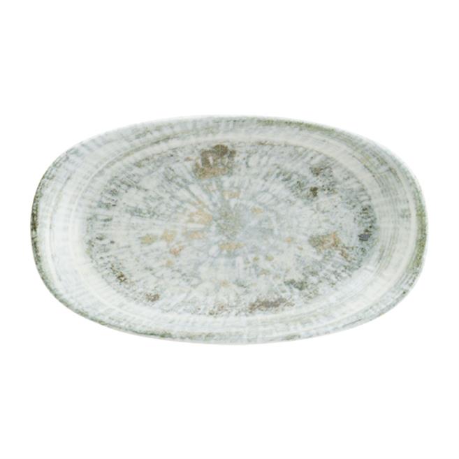 Bonna Odette Olive Gourmet Oval Kayık Tabak 24 cm