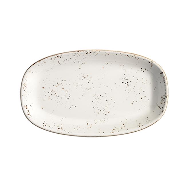 Bonna Grain Oval Kayık Tabak 19 cm