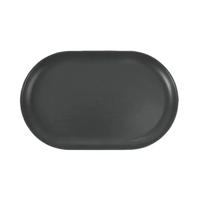 Porselen Seasons Siyah Kayık Tabak 32Cm 