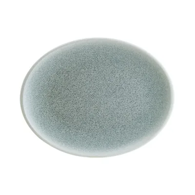 Bonna Luca Mavi Oval Tabak 25 cm