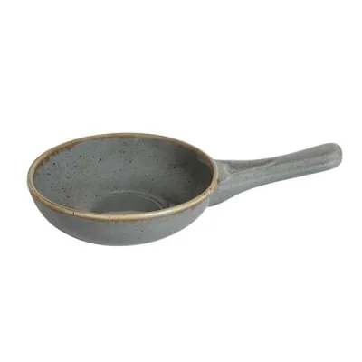 Porselen Seasons Koyu Gri Tava 14Cm   