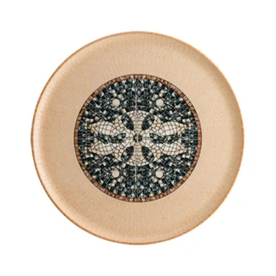 Bonna Mezopotamya Mozaik Kahve Gourmet Pizza Tabağı 32 cm