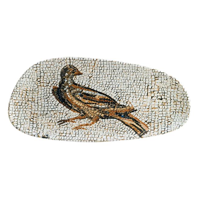 Bonna Mezopotamya Kuş Vago Dikdörtgen Tabak 36 cm