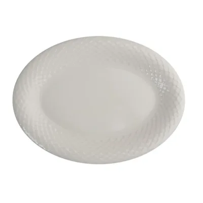 Porselen Aqua Alumilite Kayık Tabak 20Cm