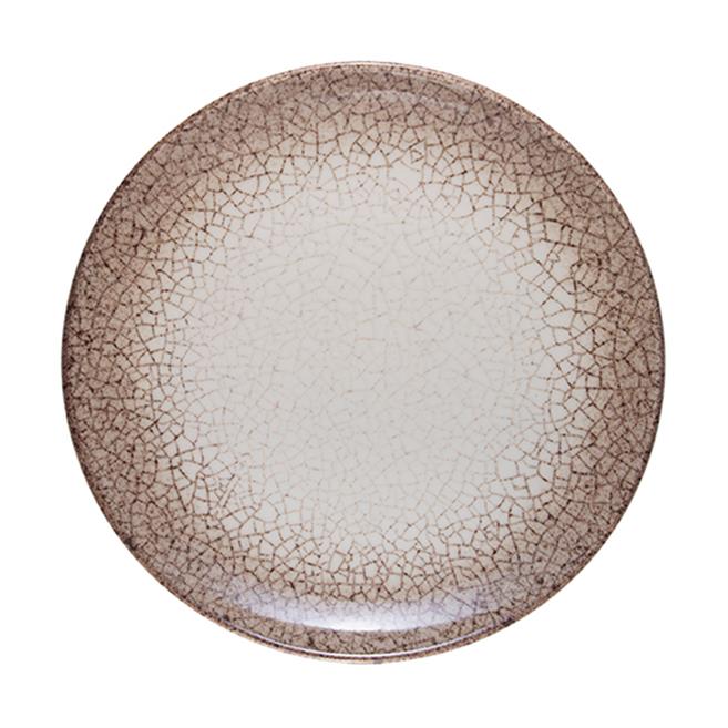 Porser Deserto Düz Tabak 23 cm