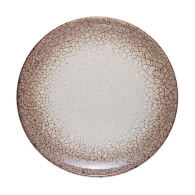 Porser Deserto Düz Tabak 25 cm