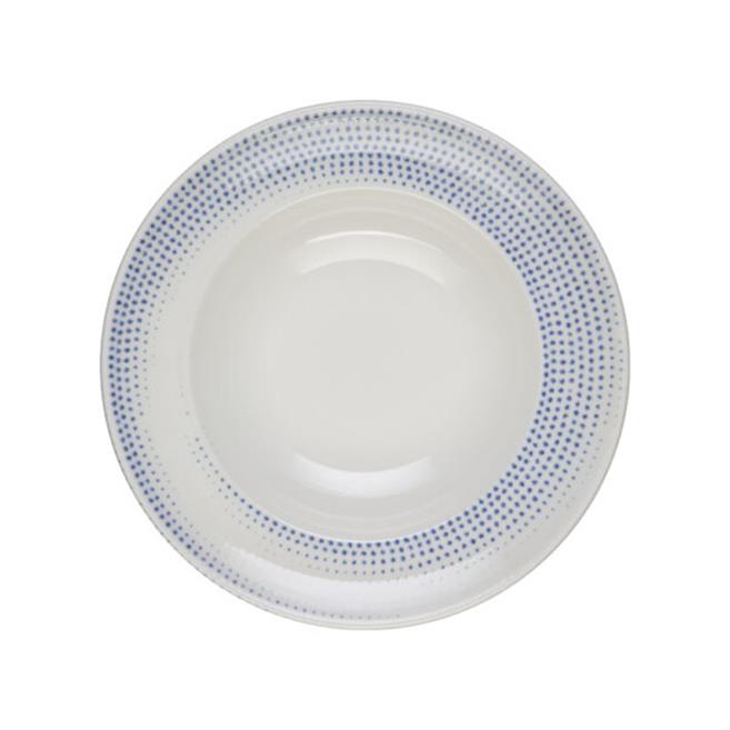 Porser Harmony Blue Miro Çukur Tabak 25 cm