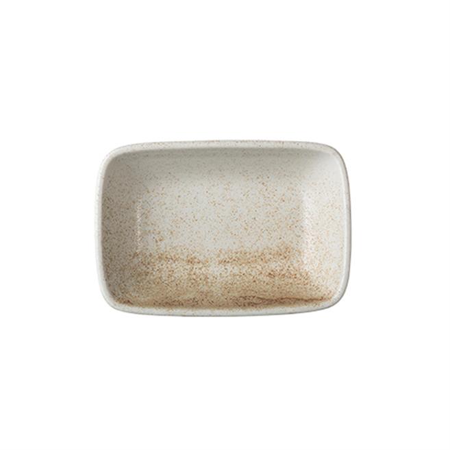 Porser Mellow Dikdörtgen Kayık Tabak 9 cm