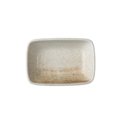 Porser Mellow Dikdörtgen Kayık Tabak 10 cm
