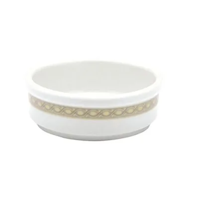 Porselen Mabeyin Tereyağlık & Reçellik 8 cm