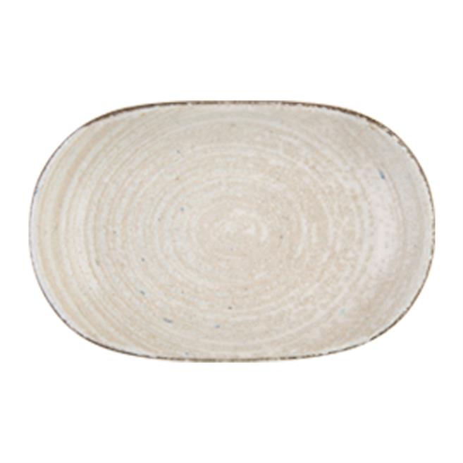 Porser Mocha Magnus Oval Kayık Tabak 14 cm