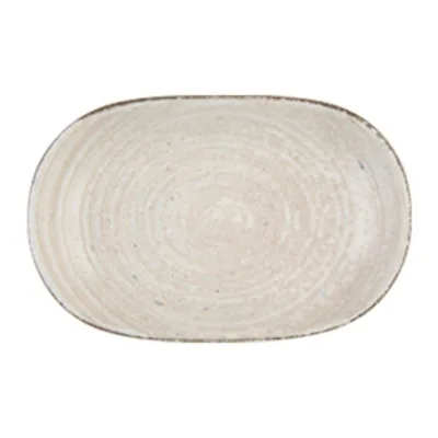 Porser Mocha Magnus Oval Kayık Tabak 23 cm