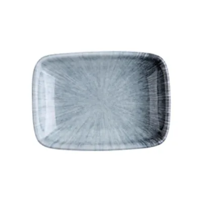 Porser Vortex Quadro Dikdörtgen Kayık Tabak 13 cm