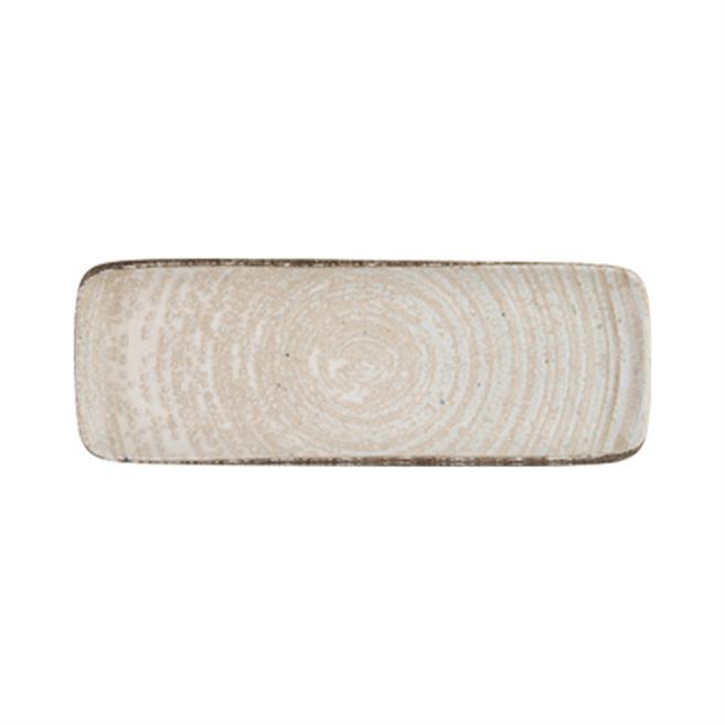 Porser Mocha Quadro Dikdörtgen Tabak 30 cm