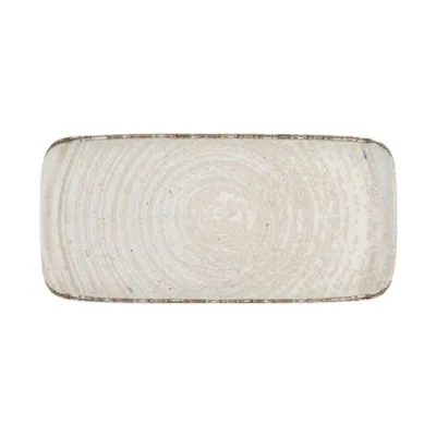Porser Mocha Quadro Dikdörtgen Tabak 35 cm