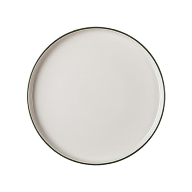 Porser Modest Green Düz Tabak 21 cm