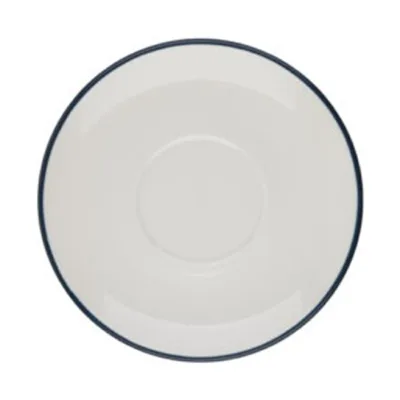 Porser Modest Navy Konsome Tabağı 19 cm