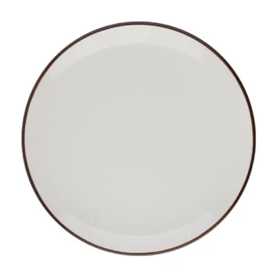 Porser Modest Brown Düz Tabak 17 cm