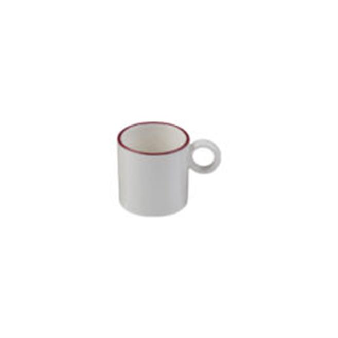 Porser Modest Maroon Ring Kahve Fincanı 80 cc