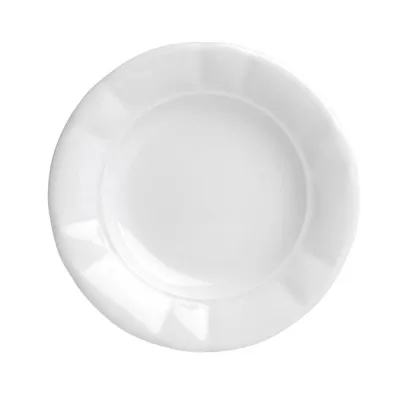 Porselen Bella Beyaz Çukur Tabak 19Cm  