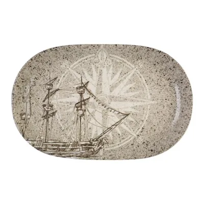 Porser Piri Oval Kayık Tabak 37 cm