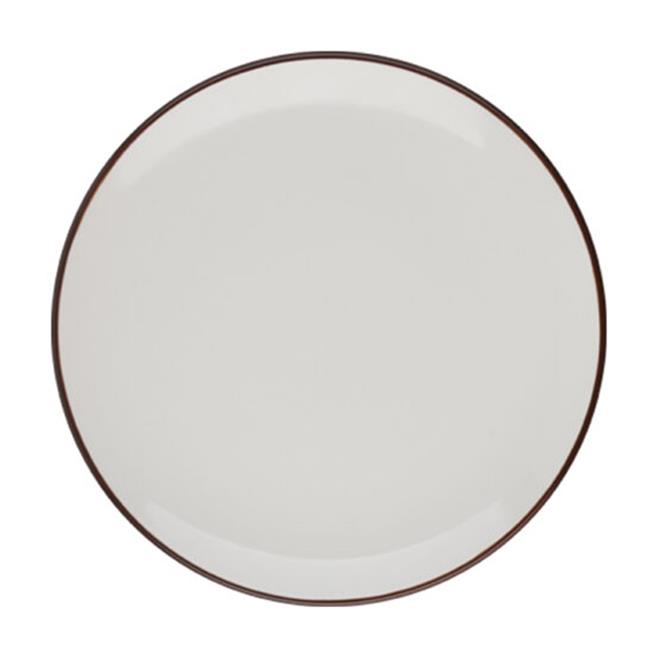 Porser Modest Brown Düz Tabak 23 cm