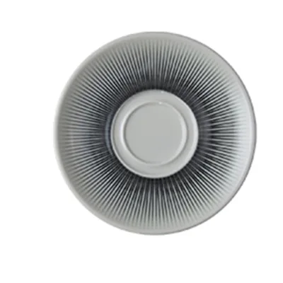 Porser Reflection Grey Fincan Tabağı 16 cm