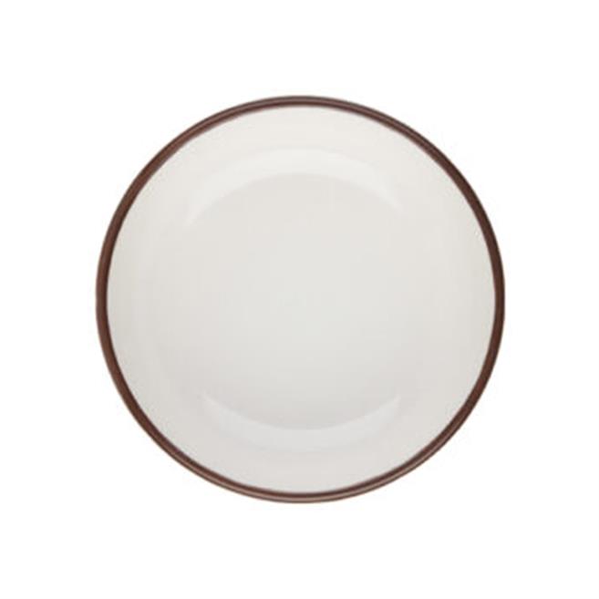 Porser Modest Brown Çukur Tabak 15 cm