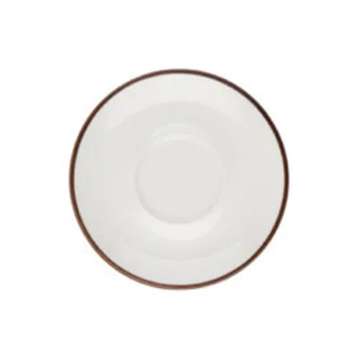 Porser Modest Brown Fincan Tabağı 12 cm