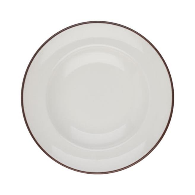 Porser Modest Brown Çukur Tabak 20 cm