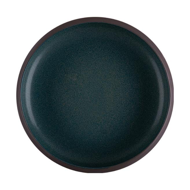 Porser Roots Teal Celesta Çukur Tabak 25 cm