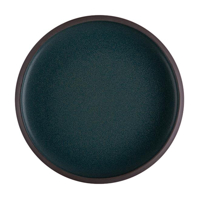 Porser Roots Teal Celesta Düz Tabak 27 cm