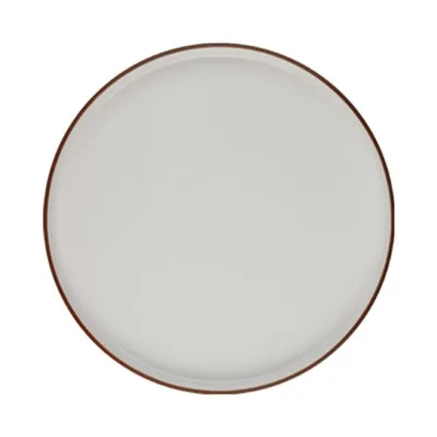 Porser Modest Brown Düz Tabak 25,5 cm