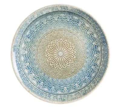 Bonna Rivus Ethnic Gourmet Düz Tabak 25 cm